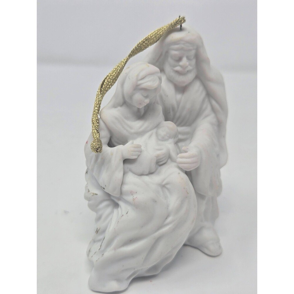 Hallmark Keepsake 1997 God’s Gift of Love Nativity Ornament Joyce Lyle Porcelain